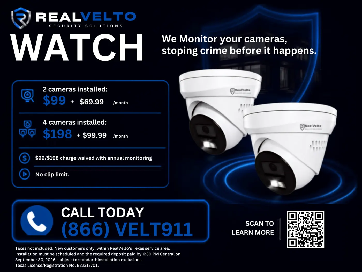 RealVelto video monitoring